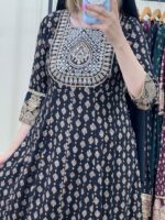 پیراهن وارداتی کورتای آینه طرح 1-1
