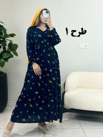 پیراهن ساحلی دانژه حنا طرح 1