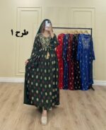 پیراهن وارداتی مودیت صحرا طرح 1