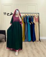 پیراهن وارداتی مودیت گلابتون طرح 11
