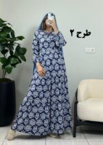 پیراهن ساحلی کرال نور طرح 2
