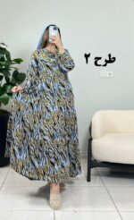 پیراهن ساحلی کرال باران طرح 2
