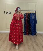 پیراهن وارداتی مودیت صحرا طرح 2