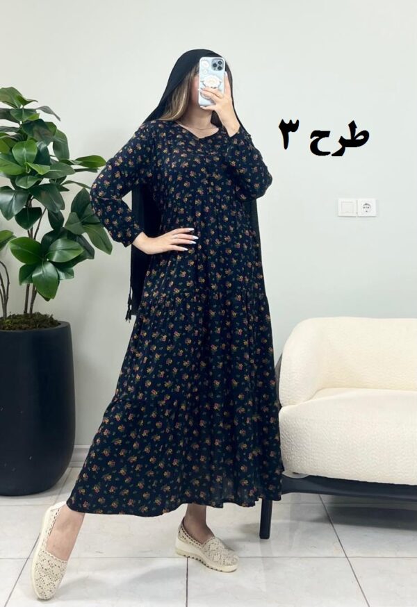 پیراهن ساحلی دانژه واریان طرح 3