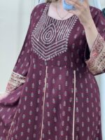 پیراهن وارداتی کورتای هلنا طرح 4-1