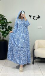 پیراهن ساحلی کرال نور طرح 4