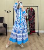 پیراهن ساحلی فلور فارا طرح 4