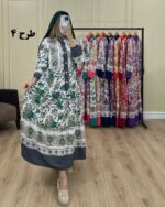 پیراهن ساحلی فلور فارا طرح 4