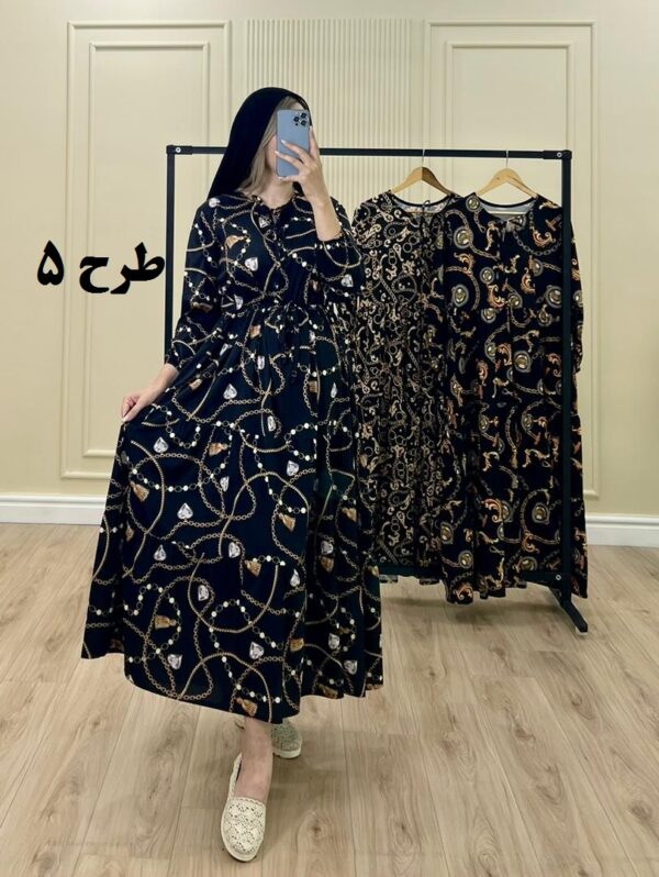 پیراهن ساحلی فلور ورساچی طرح 5
