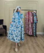 پیراهن ساحلی فلور فارا 3