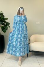 پیراهن ساحلی فلور مینا