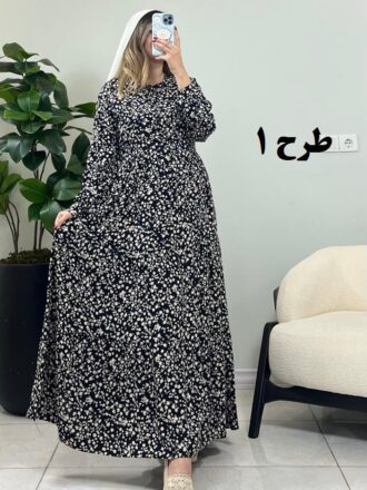 پیراهن ساحلی دانژه نازیک طرح 1