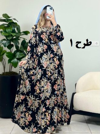 پیراهن ساحلی دانژه تینا طرح 1
