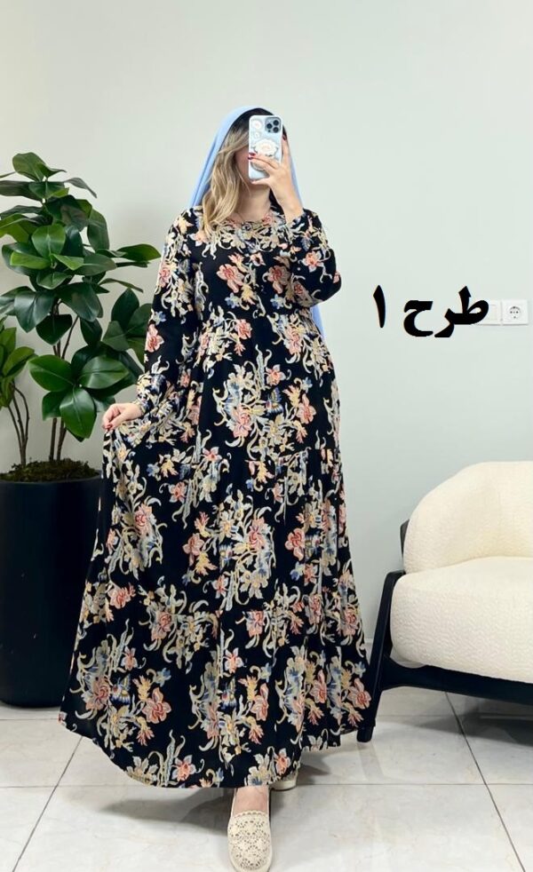پیراهن ساحلی دانژه تینا طرح 1