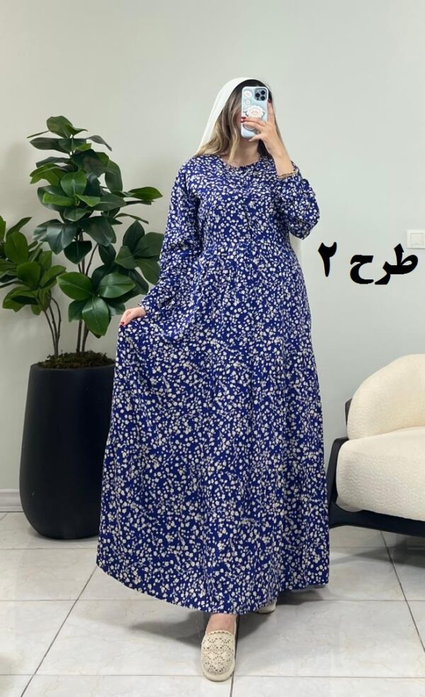 پیراهن ساحلی دانژه نازیک طرح 2
