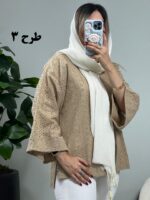 مانتو کتی خامه دوزی سونا طرح 3