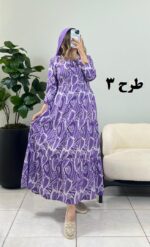 پیراهن ساحلی فلور لاو طرح 3