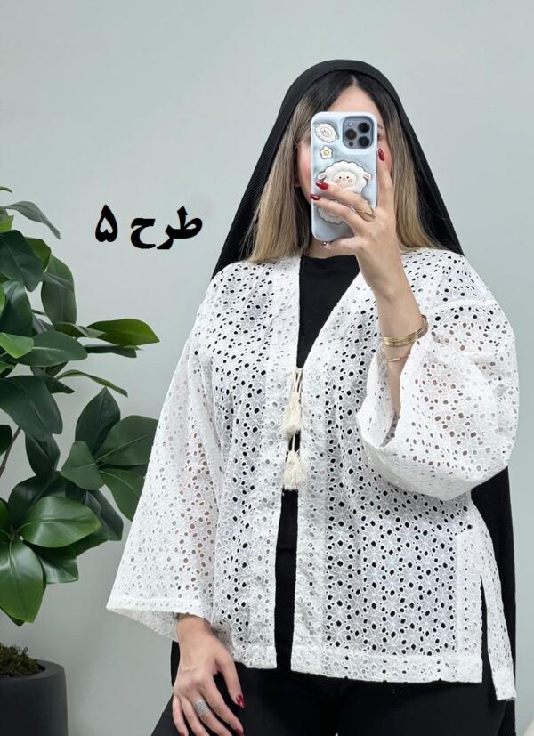 مانتو کتی خامه دوزی سونا طرح 5